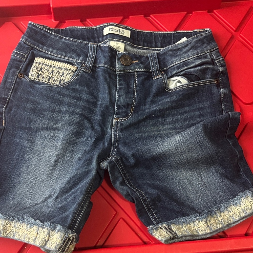 Mudd Blue Denim Shorts